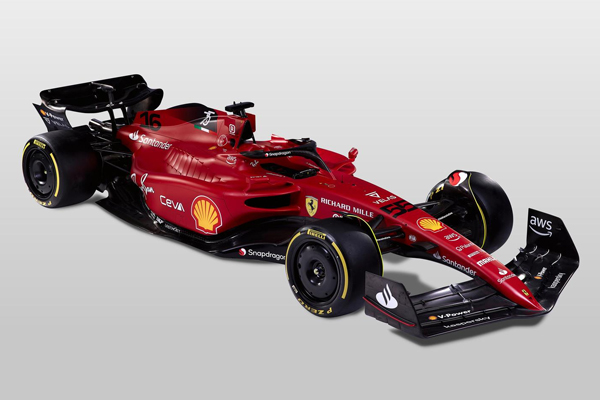 Ferrari F1-75, ecco la nuova rossa